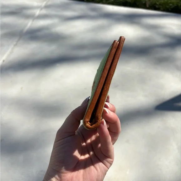 Needlepoint Bifold Wallet with Pheasant and Flag - Picture 11 of 11